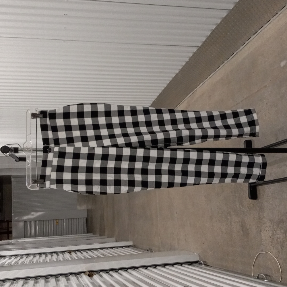 Nasty Gal black and white pants